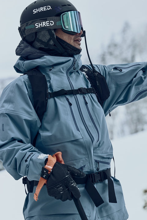 Model wearing the G06301 / GW06301 GORE-TEX 3L Work Pocket Jacket