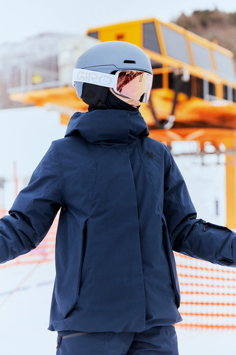 Model wearing the GW16300 W's GORE-TEX Down Jacket